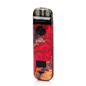 Набір SMOK Novo 4 Pod Kit 800mAh 25W Red Stabilizing Wood