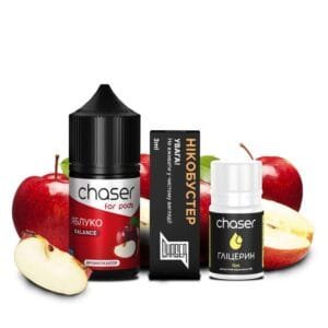 Премікс набір Chaser For Pods Яблуко 30 мл