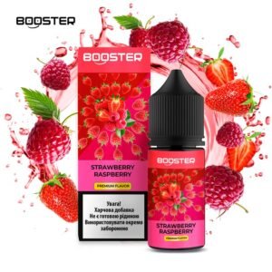 Премікс набір Booster Strawberry Raspberry 30 мл