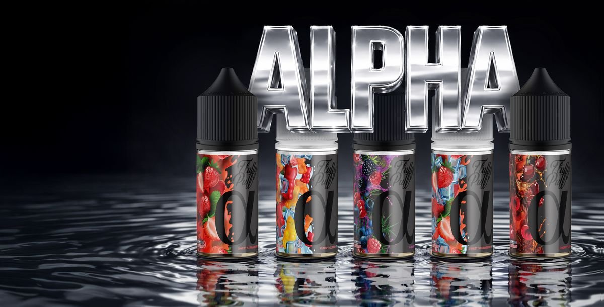 Лінійка наборів для самозамісу Alpha by Fluffy Puff - всі смаки